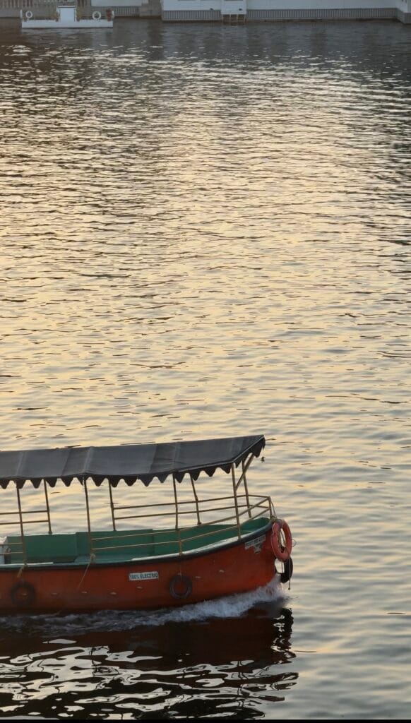 Boating in Udaipur